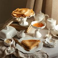 Подсвечник большой для свечи "Лепестки" купить в интернет-магазине Антикварня