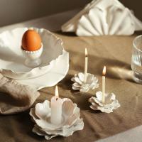 Подсвечник большой для свечи "Лепестки" купить в интернет-магазине Антикварня