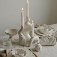 Подсвечник низкий Загогулина купить в интернет-магазине Антикварня