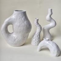 Ваза с дыркой по середине, ручной работы купить в интернет-магазине Антикварня