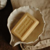 Мыльница со сливом Белый Жемчуг купить в интернет-магазине Антикварня