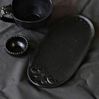 Блюдо "Черный Жемчуг винтаж" купить в интернет-магазине Антикварня