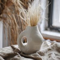 Ваза с дыркой по середине, ручной работы купить в интернет-магазине Антикварня