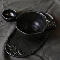 Блюдо "Черный Жемчуг винтаж" купить в интернет-магазине Антикварня