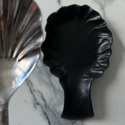 Подставка для ложки "Черный Жемчуг" ручной работы, купить в интернет-магазине антикварня