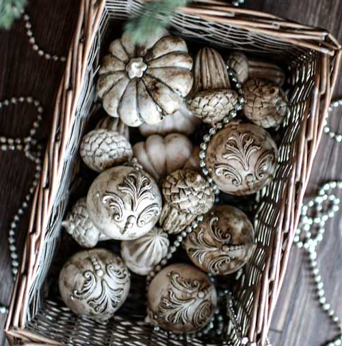 Елочные игрушки ручной работы Антикварня